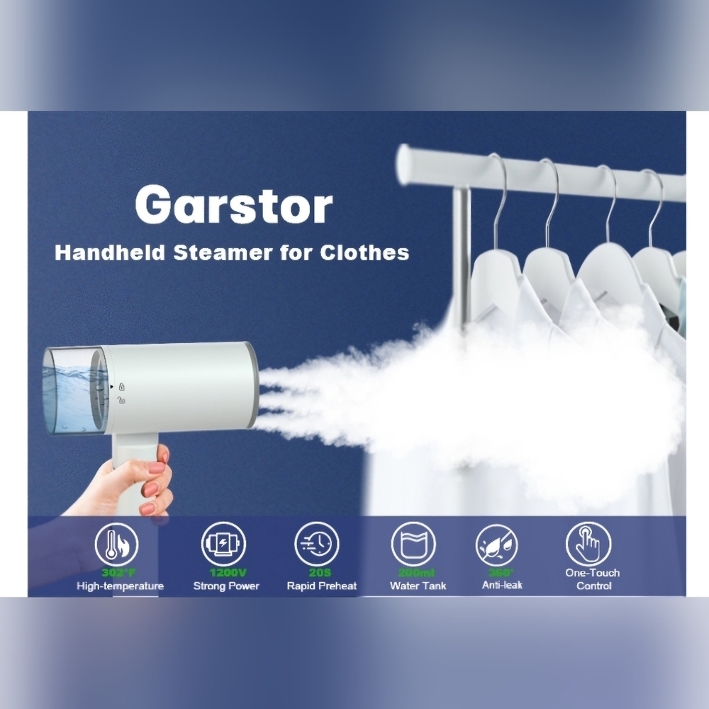 POSHER SPECIAL: Garstor Professional Folding Garment Steamer